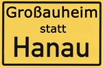 Großauheim statt Hanau
